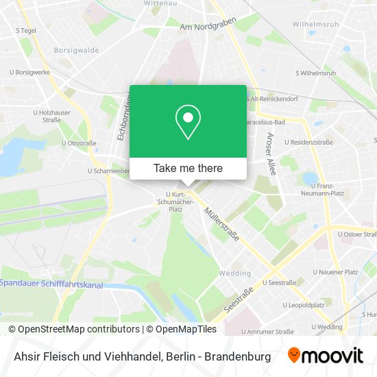 Ahsir Fleisch und Viehhandel map