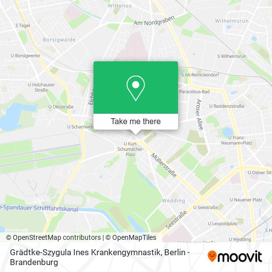 Карта Grädtke-Szygula Ines Krankengymnastik