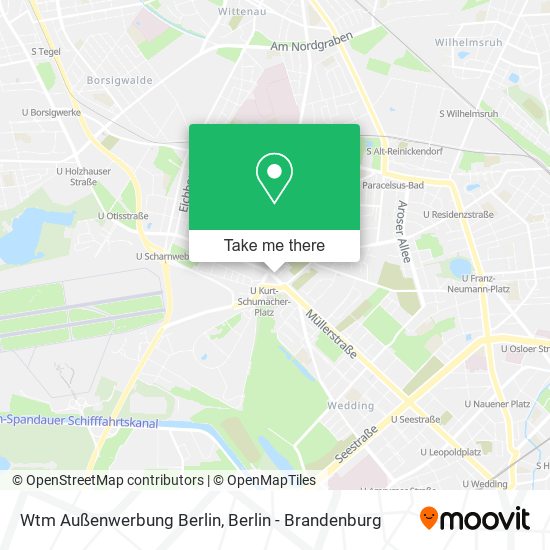 Wtm Außenwerbung Berlin map