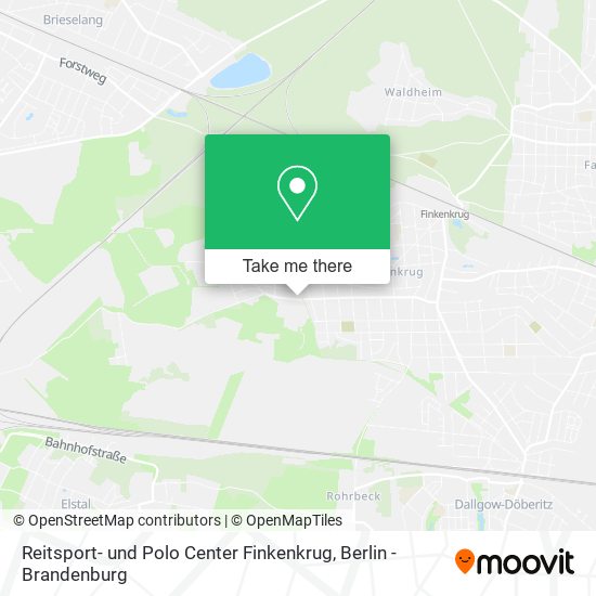 Карта Reitsport- und Polo Center Finkenkrug