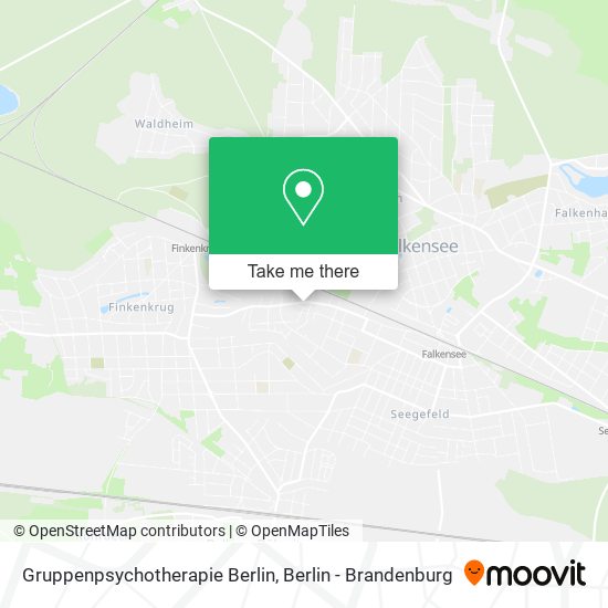 Gruppenpsychotherapie Berlin map