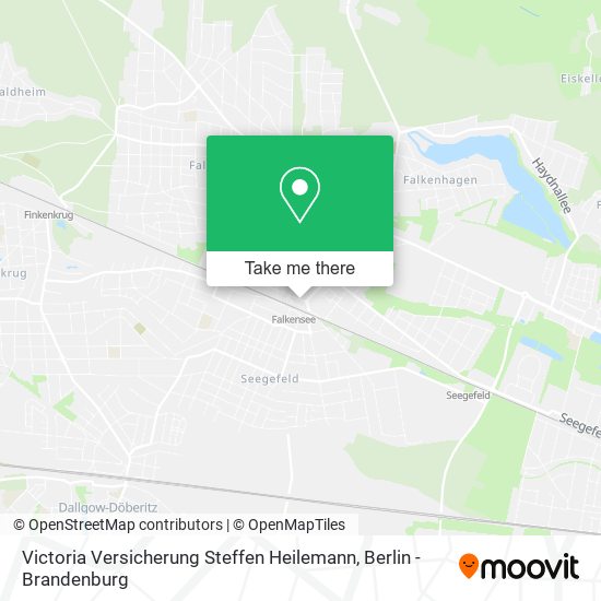Карта Victoria Versicherung Steffen Heilemann