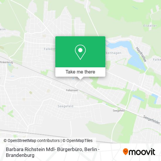 Barbara Richstein Mdl- Bürgerbüro map