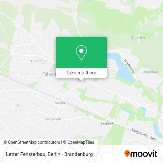 Letter Fensterbau map