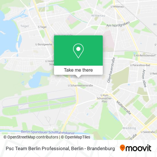 Psc Team Berlin Professional map