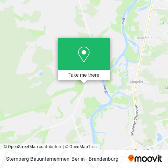 Sternberg Bauunternehmen map