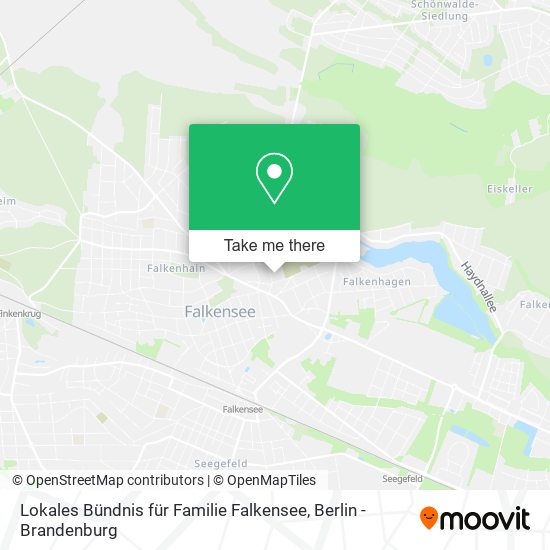 Lokales Bündnis für Familie Falkensee map