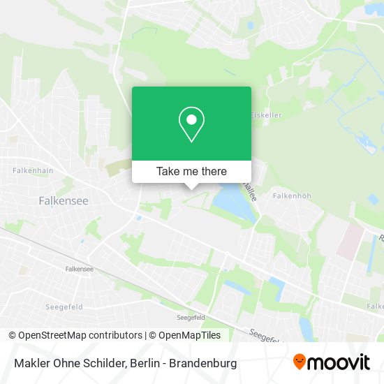 Makler Ohne Schilder map