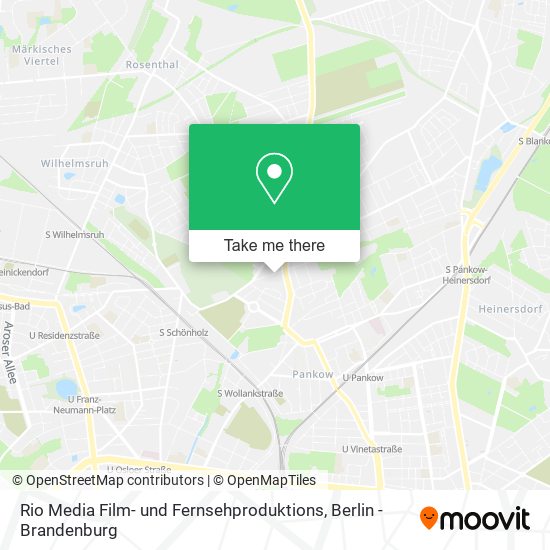 Rio Media Film- und Fernsehproduktions map