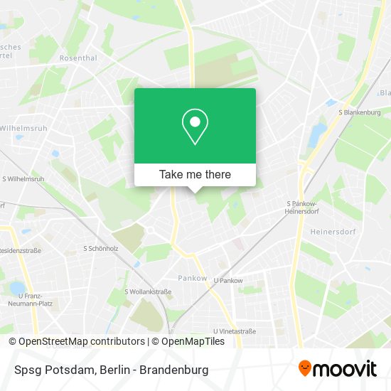 Карта Spsg Potsdam