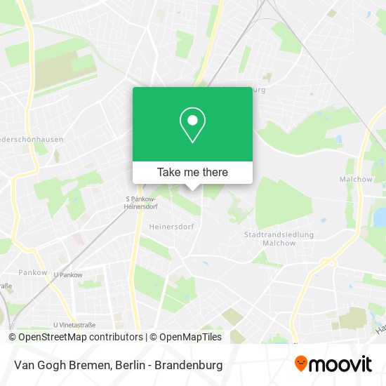 Van Gogh Bremen map