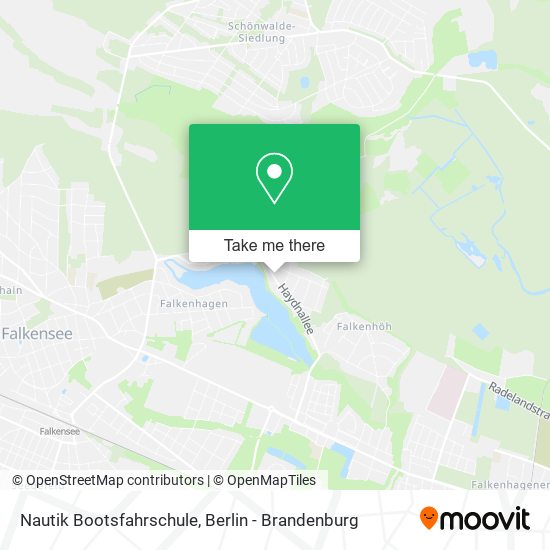 Nautik Bootsfahrschule map