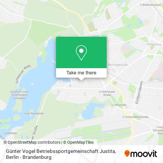 Карта Günter Vogel Betriebssportgemeinschaft Justita