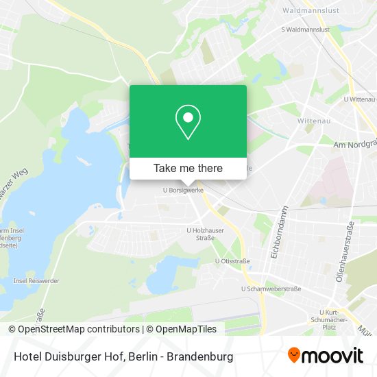 Hotel Duisburger Hof map
