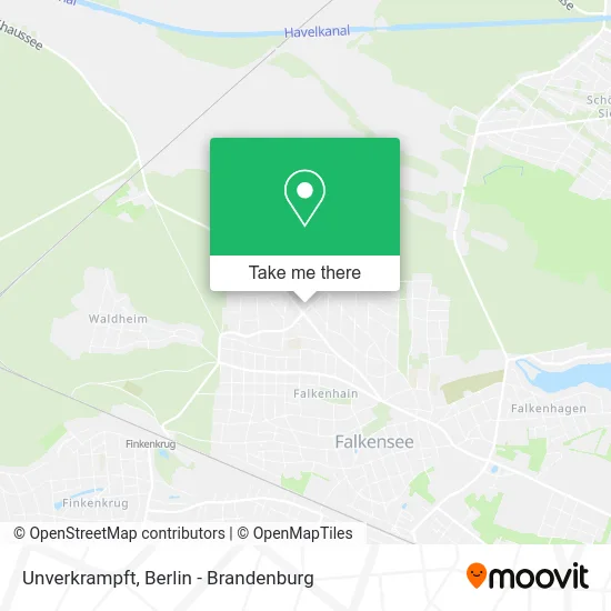 Карта Unverkrampft