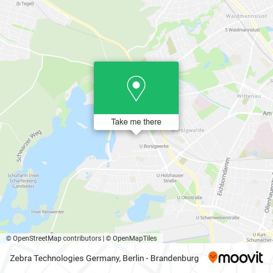 Zebra Technologies Germany map