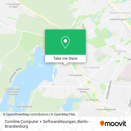 Карта Comline Computer + Softwarelösungen