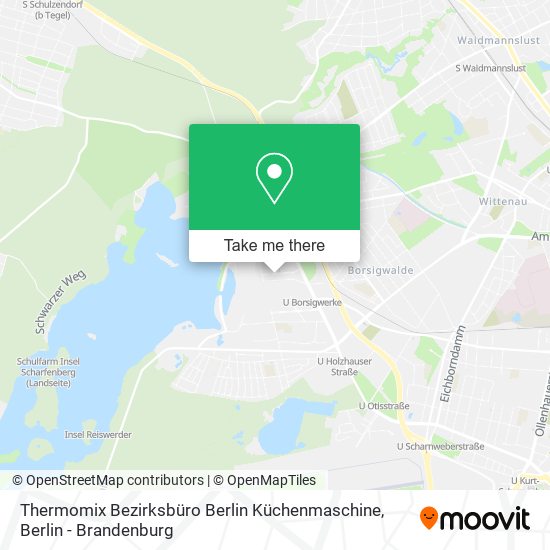 Карта Thermomix Bezirksbüro Berlin Küchenmaschine