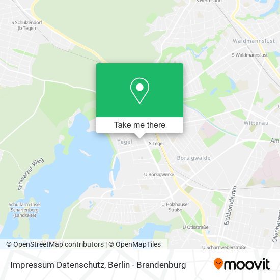 Impressum Datenschutz map