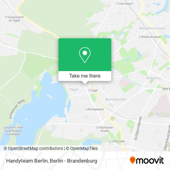 Handyteam Berlin map
