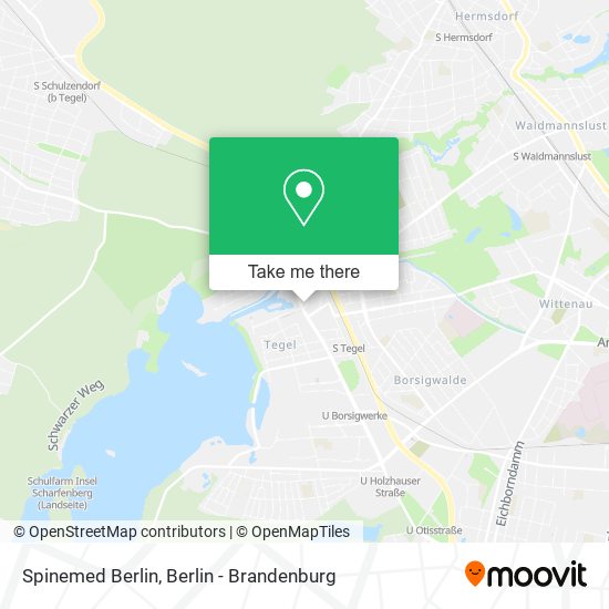 Spinemed Berlin map