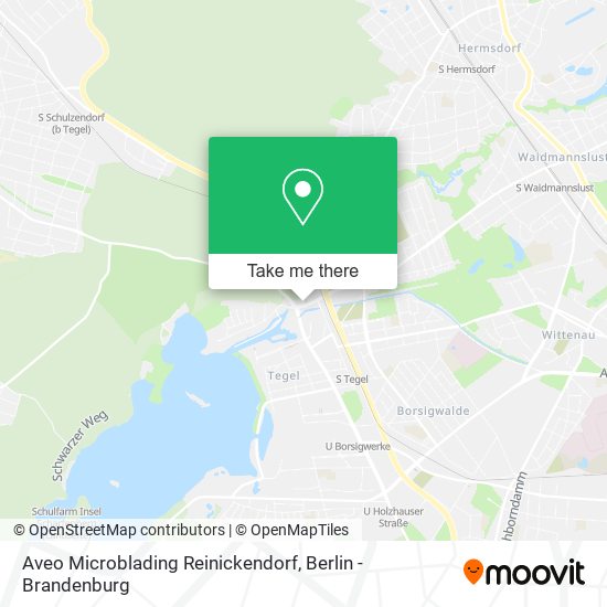 Aveo Microblading Reinickendorf map