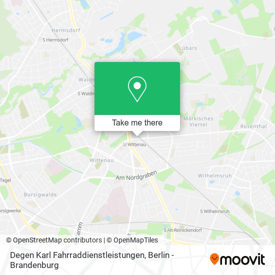 Degen Karl Fahrraddienstleistungen map