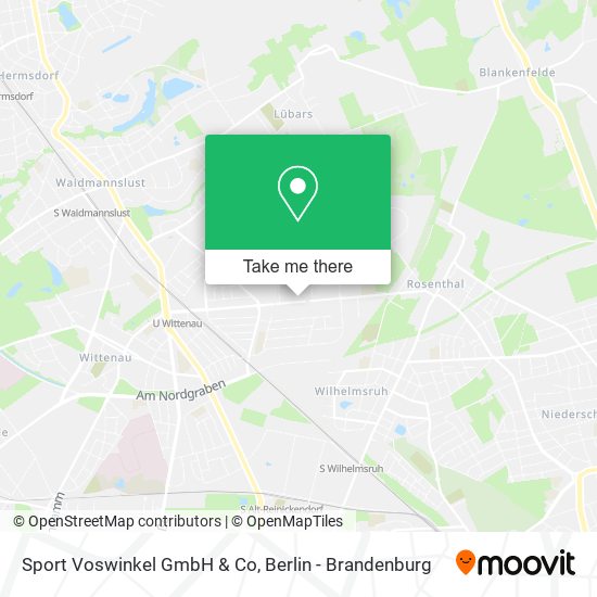 Sport Voswinkel GmbH & Co map