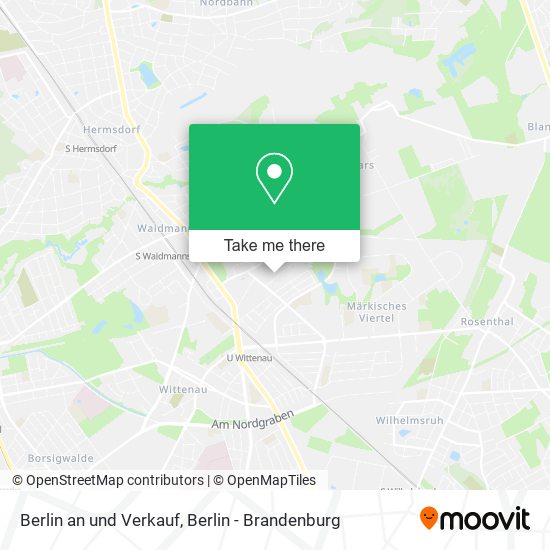 Карта Berlin an und Verkauf