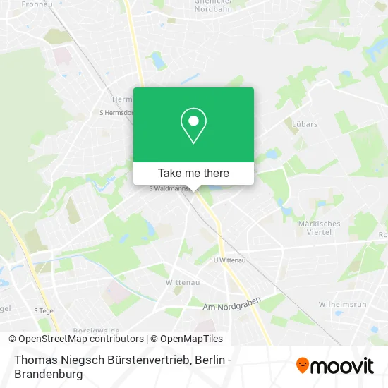 Карта Thomas Niegsch Bürstenvertrieb