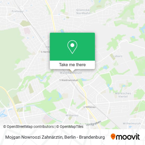 Mojgan Nowroozi Zahnärztin map