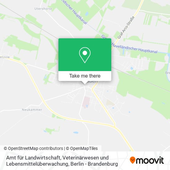 Amt für Landwirtschaft, Veterinärwesen und Lebensmittelüberwachung map