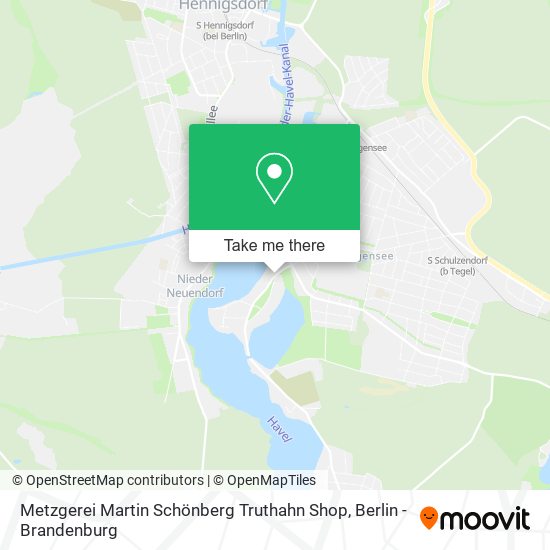 Metzgerei Martin Schönberg Truthahn Shop map