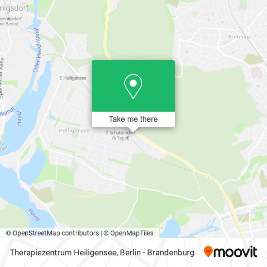 Therapiezentrum Heiligensee map