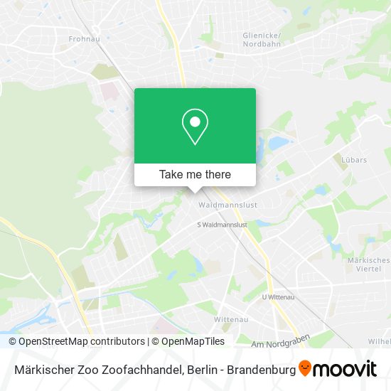 Märkischer Zoo Zoofachhandel map