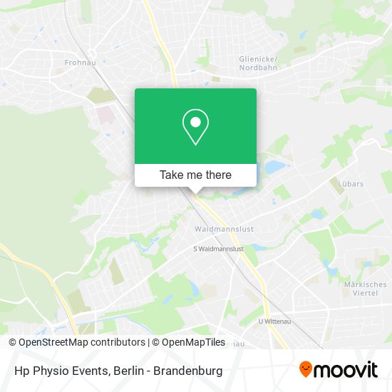 Hp Physio Events map