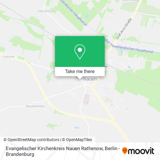 Evangelischer Kirchenkreis Nauen Rathenow map