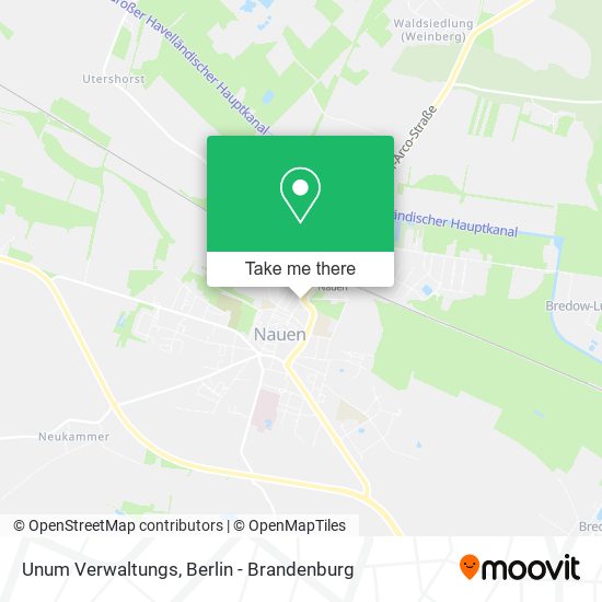 Unum Verwaltungs map