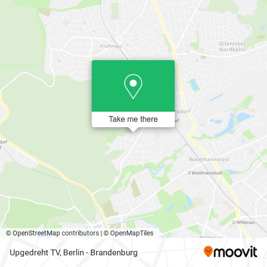 Upgedreht TV map