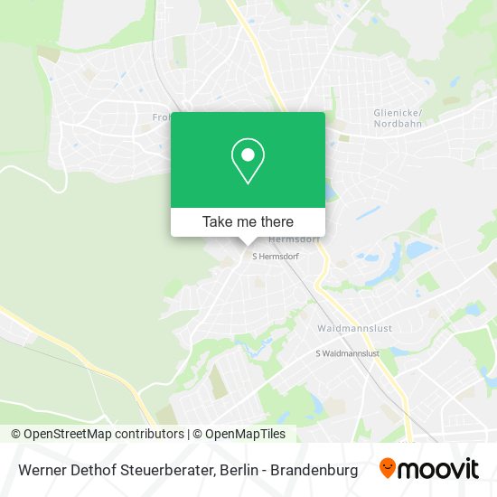 Werner Dethof Steuerberater map