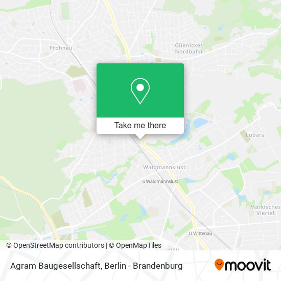 Agram Baugesellschaft map