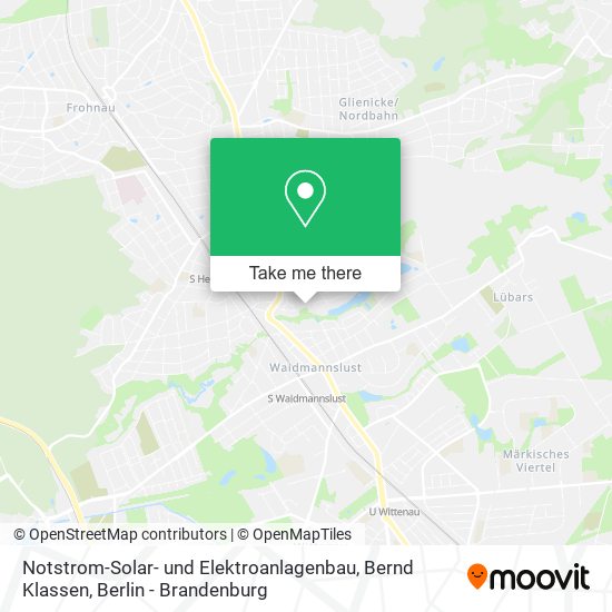 Notstrom-Solar- und Elektroanlagenbau, Bernd Klassen map