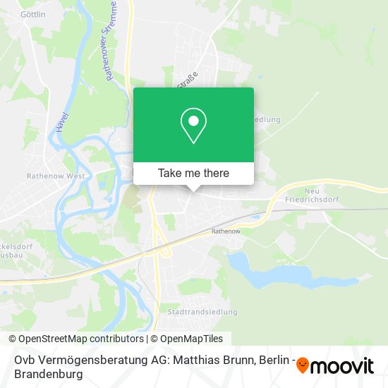 Ovb Vermögensberatung AG: Matthias Brunn map