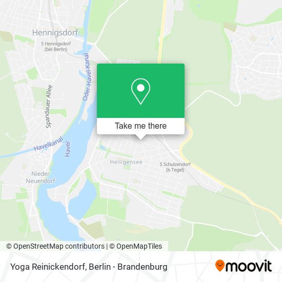 Карта Yoga Reinickendorf