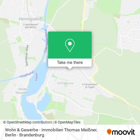 Wohn & Gewerbe - Immobilien Thomas Meißner map