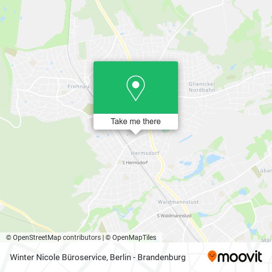 Winter Nicole Büroservice map