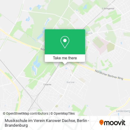 Musikschule im Verein Karower Dachse map