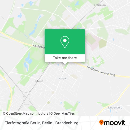 Карта Tierfotografie Berlin