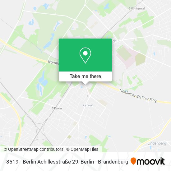 8519 - Berlin Achillesstraße 29 map
