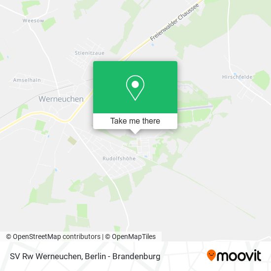 SV Rw Werneuchen map